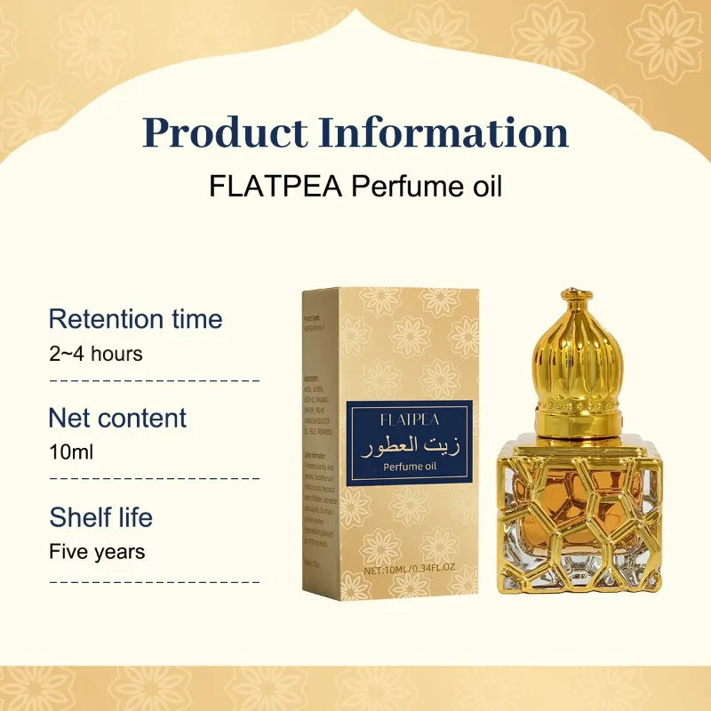Women'S Perfume Oil Fruity Fragrance Arabian Perfume 10ML Original Perfumes Lasting Fragrance Irresistible Date Eau De Parfum