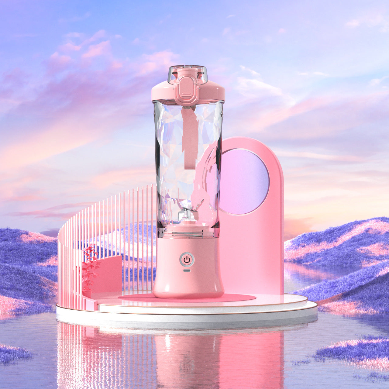 Portable Blender bottle-smoothie juice maker