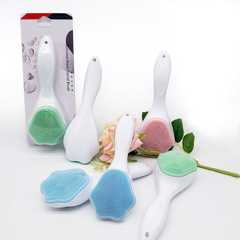 Silicone Cleaning Facial Brush-deep pore face scrubber