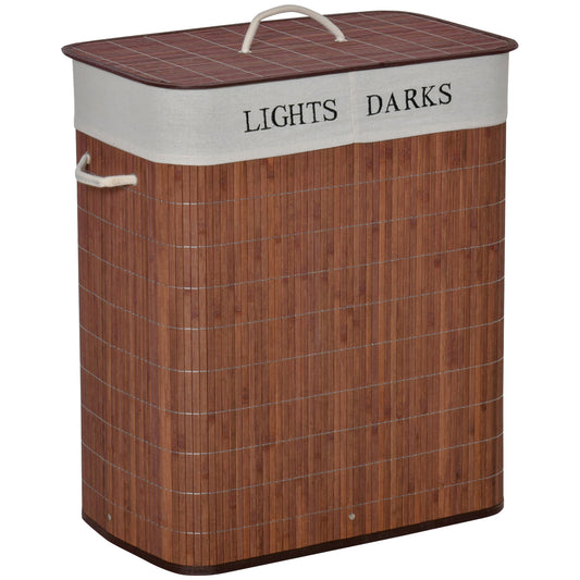 foldable laundry basket with lid-large capacity storage hamper