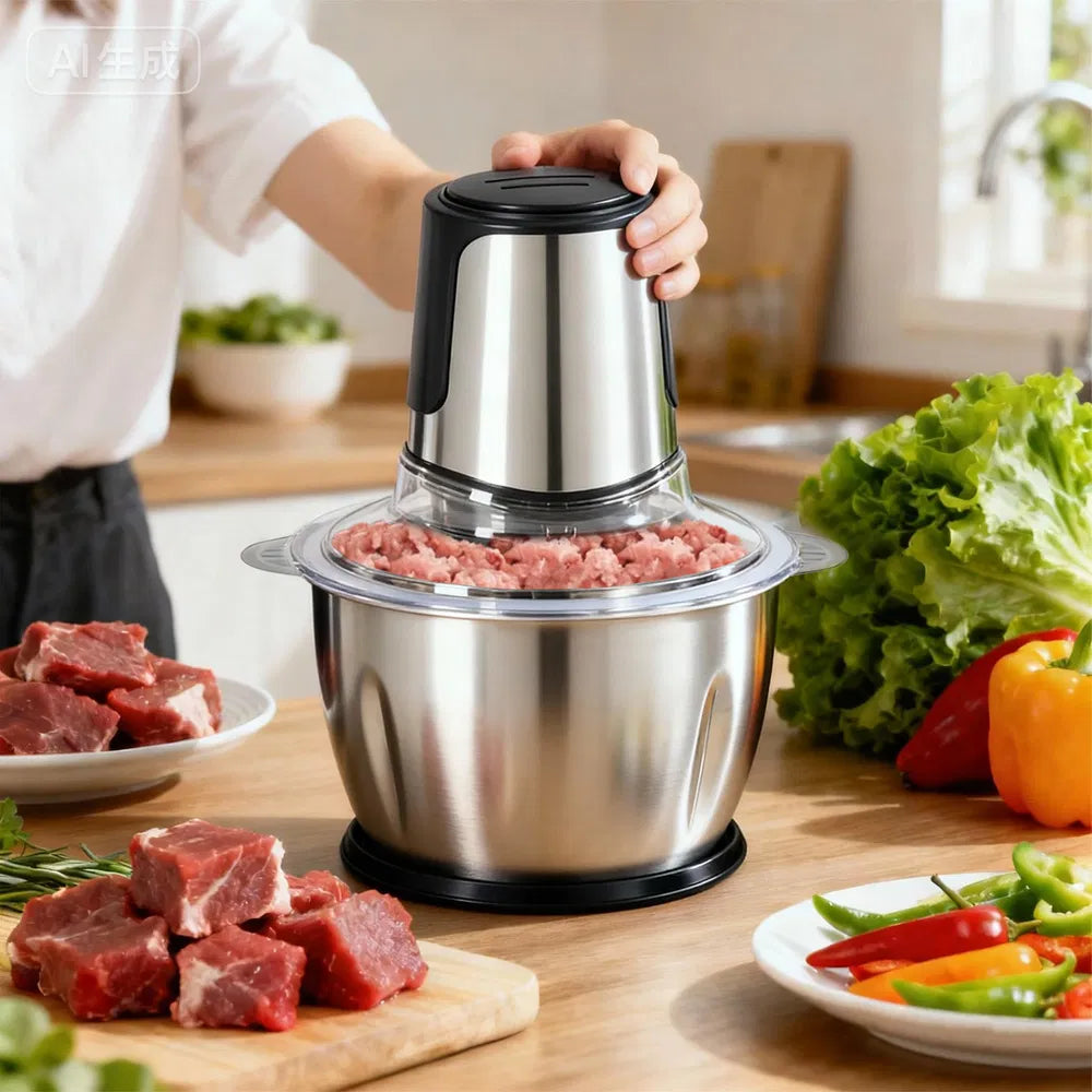 Electric Meat Grinder, Vegetable Chopper